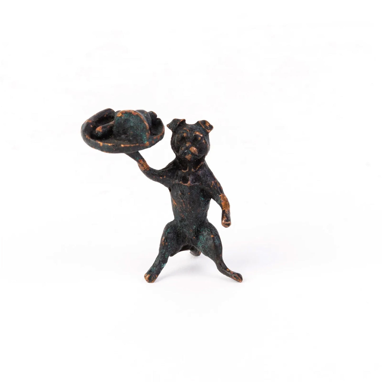 19th Century Austrian Bronze Bulldog Sculpture - SOLD