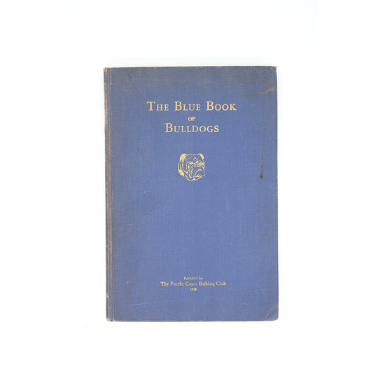 The Blue Book Of Bulldogs (1938) - VERY RARE