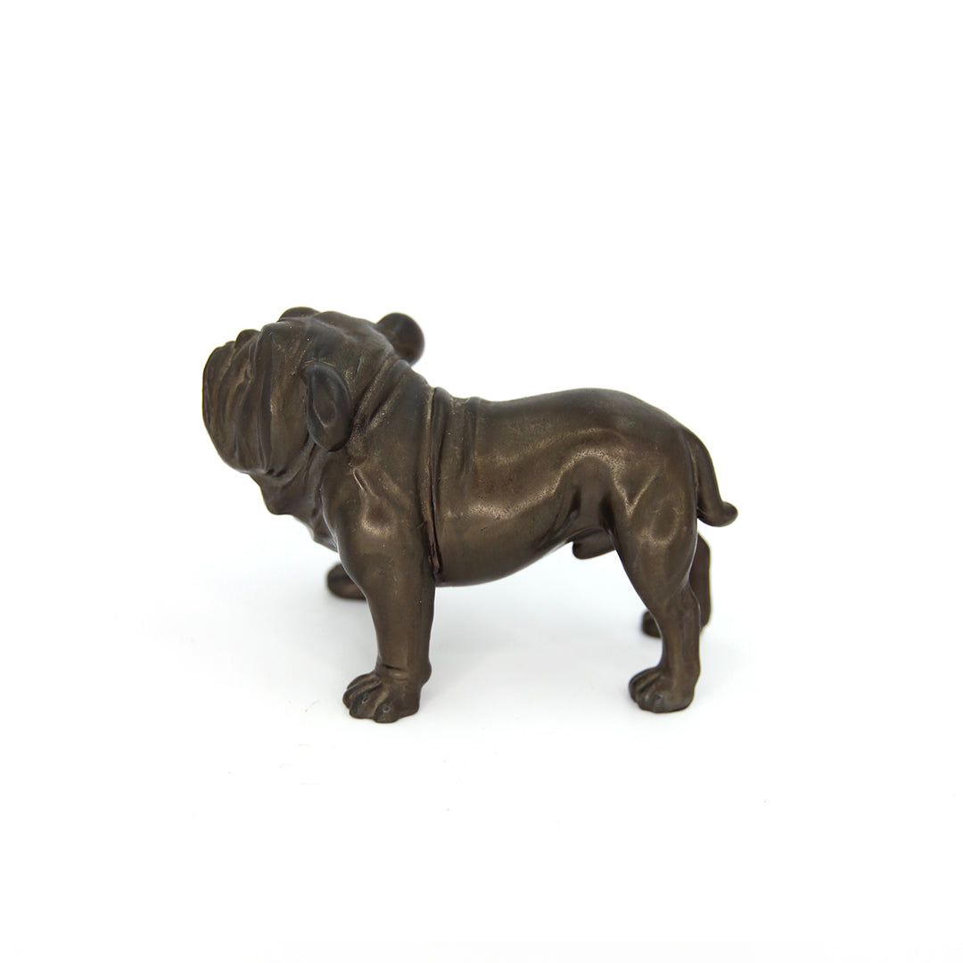 Antique Bronze Bulldog Paperweight (1940's) - SOLD