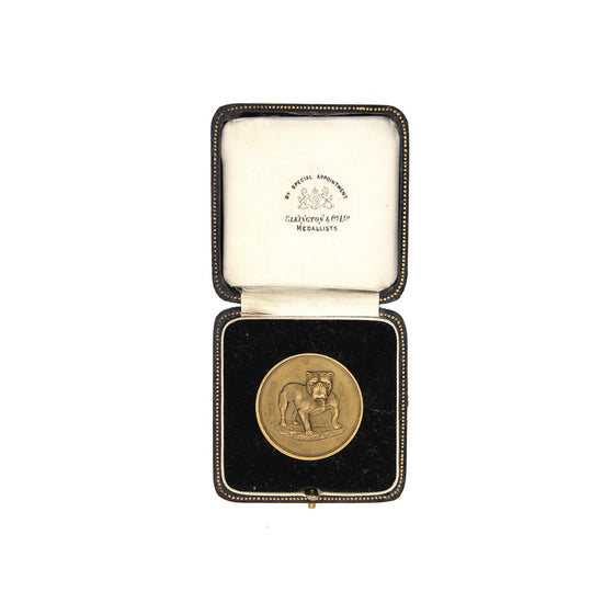 Northumberland Bulldog Club Medal (Gold Tone), c.1920's