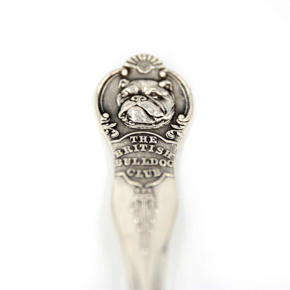 Solid Silver British Bulldog Spoon (Awarded 1914)