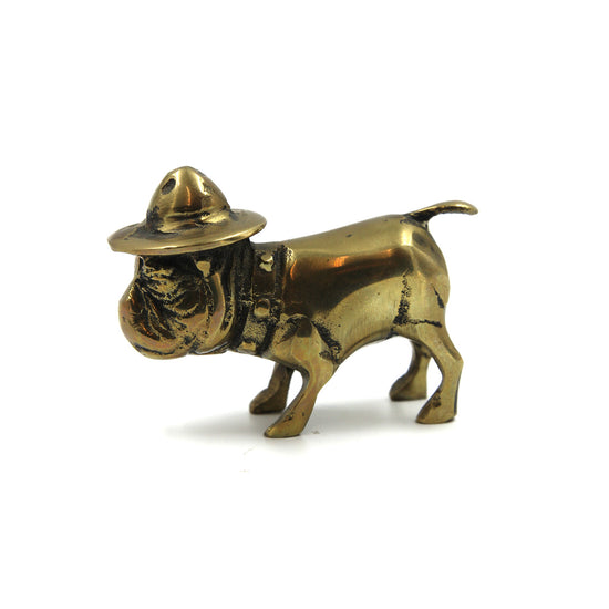 Vintage Brass USMC ‘Drill Seargent’ Bulldog - SOLD