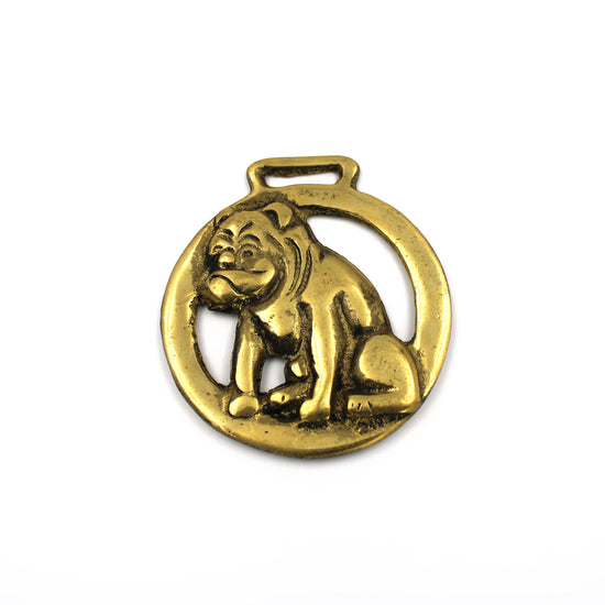 RARE Vintage Bulldog Medallion (c.1910s) - SOLD OUT