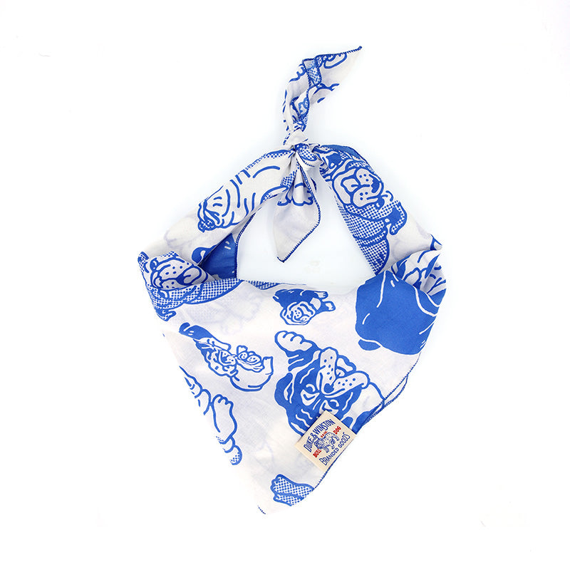 Bulldog Collage Bandana