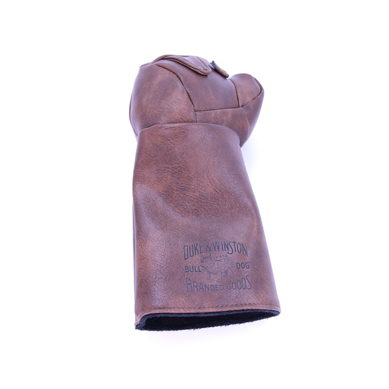 Leather Bulldog Golf Headcover (Driver)