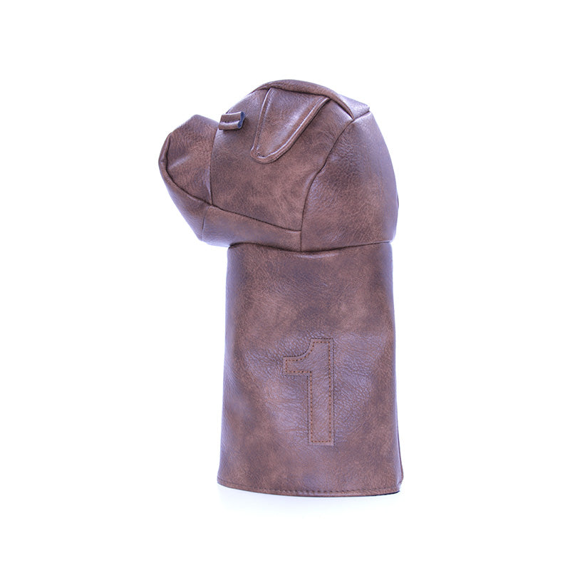 Leather Bulldog Golf Headcover (Driver)