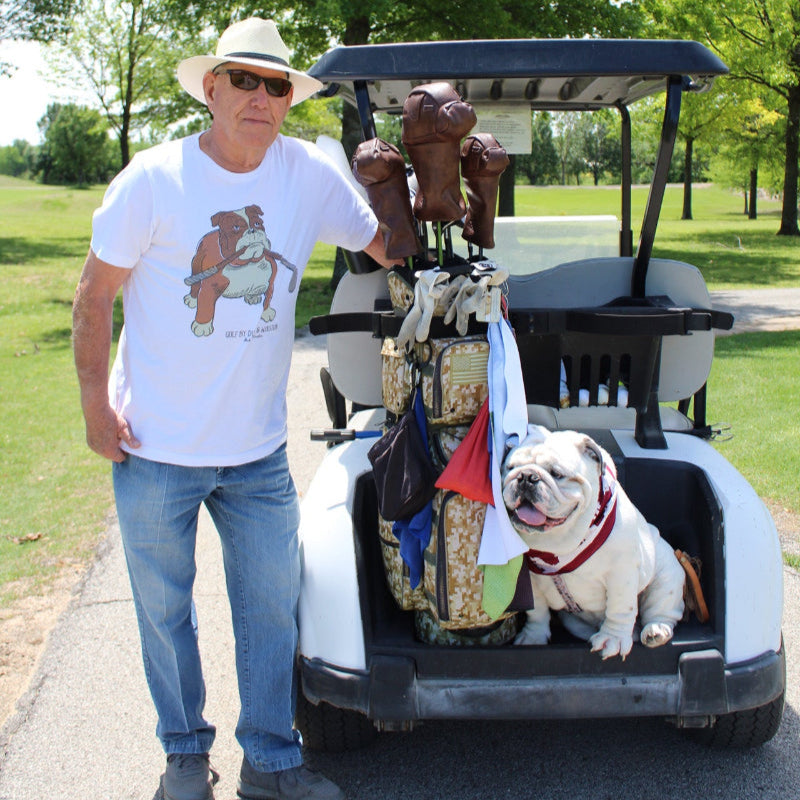Leather Bulldog Golf Headcovers (3 Set)