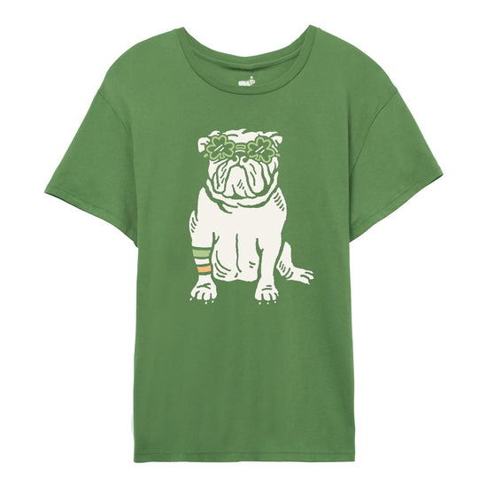 St. Patricks Bulldog Tee (Leaf Green)