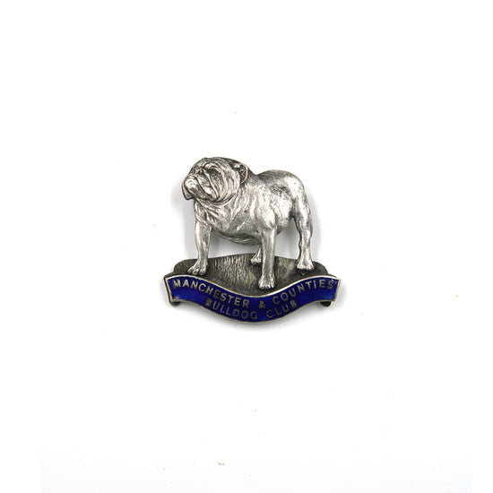 Vintage Manchester & Counties Bulldog Club Badge