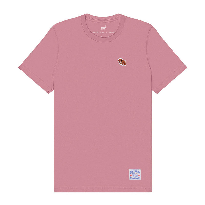 Mini Bulldog Patch Tee (Mauve)