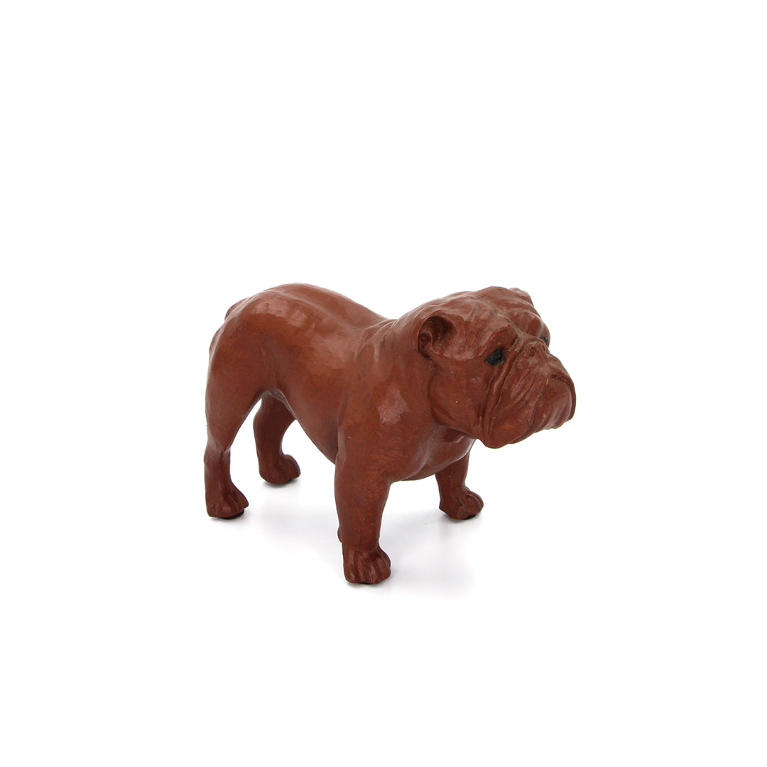 Wooden Bulldog - SOLD
