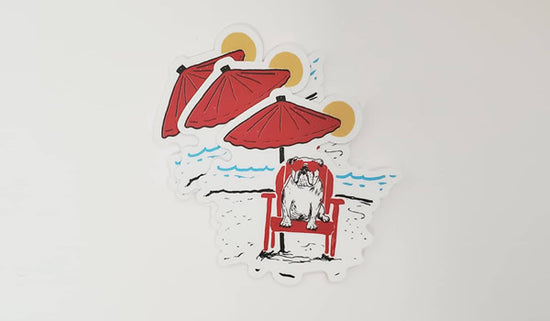 Free Beach Duke Stickers
