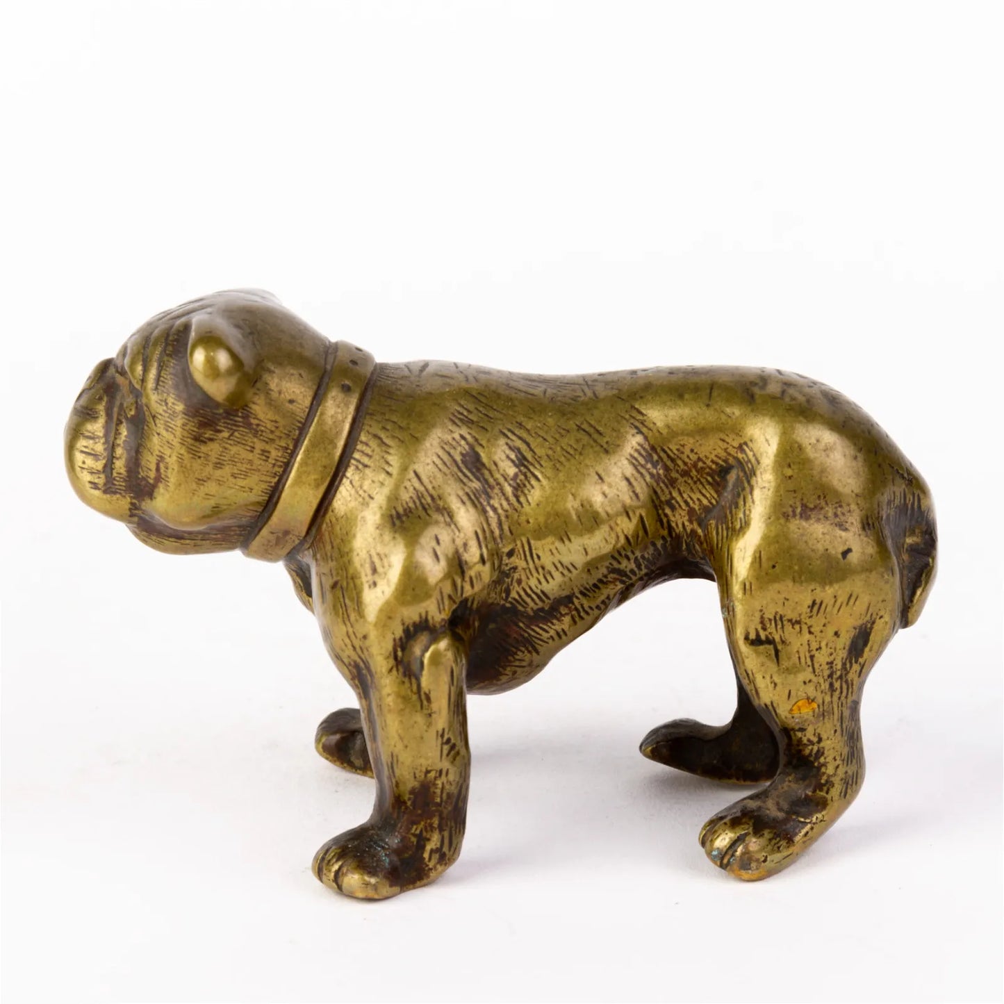 19th Century Bronze Bulldog Sculpture