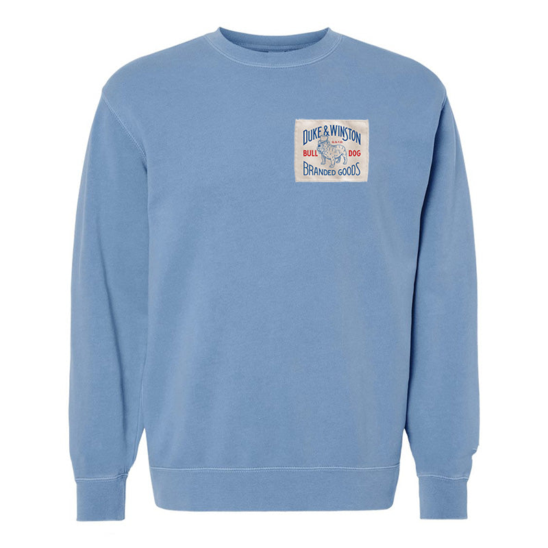 Bulldog Brand Sweatshirt (Light Blue)