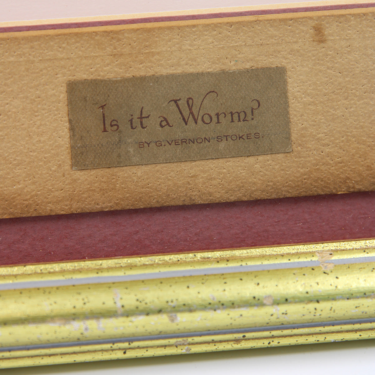 Is It a Worm? Bulldog Print, c.1930s - SOLD