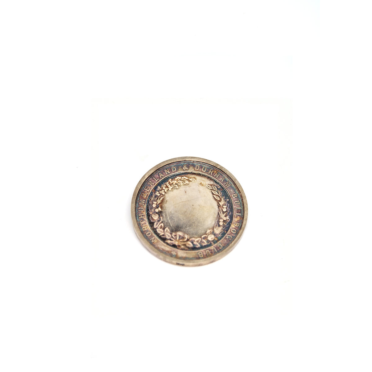 Northumberland Bulldog Club Medal (Silver Tone/No Box), c.1920's