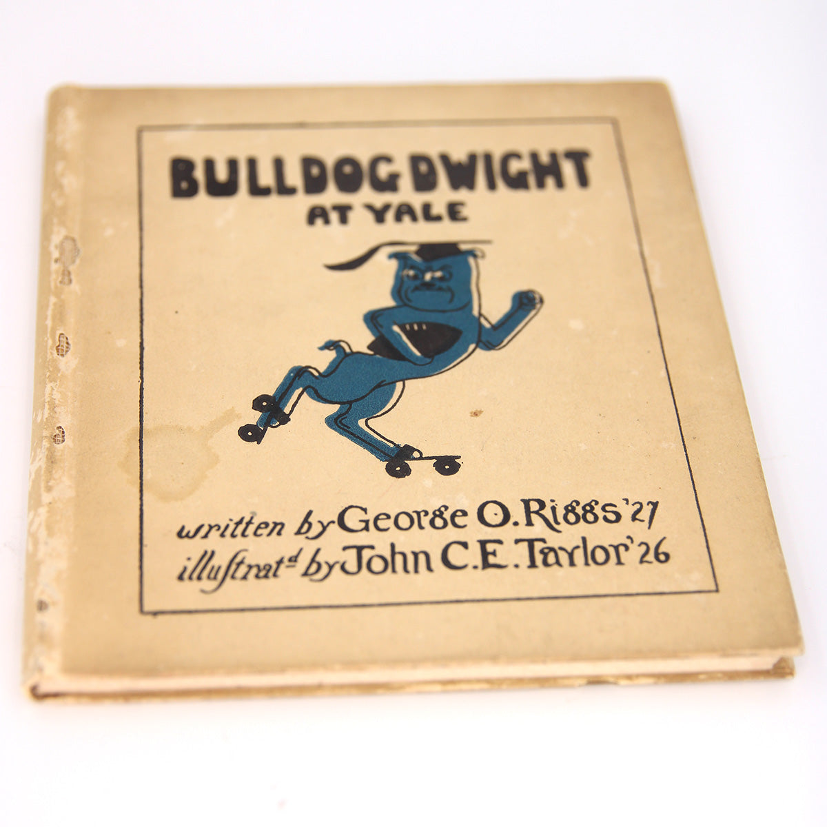Bulldog Dwight at Yale, c.1924