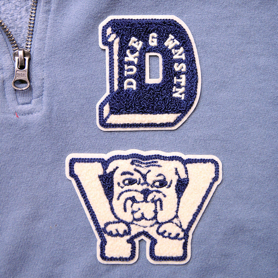 DW Patch Quarter Zip (Blue Jean)