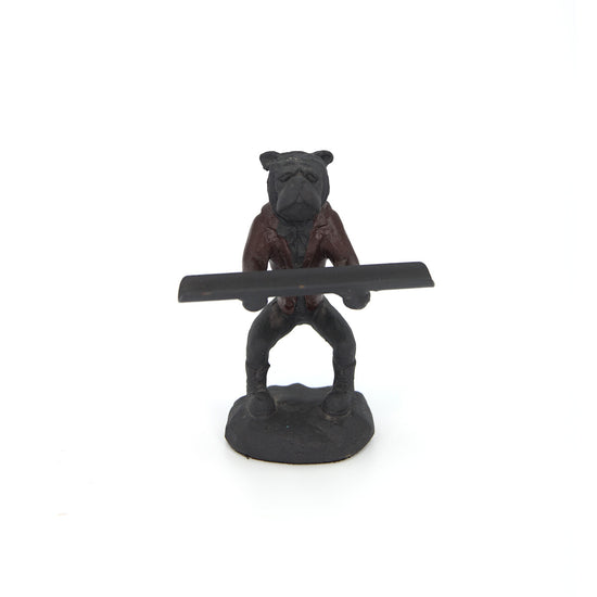 Vintage Cast Iron Bulldog Pen Holder (SOLD)