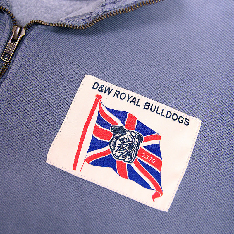 Royal Bulldogs Quarter Zip (Blue Jean)