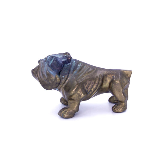 Vintage Brass Bulldog Paperweight 3