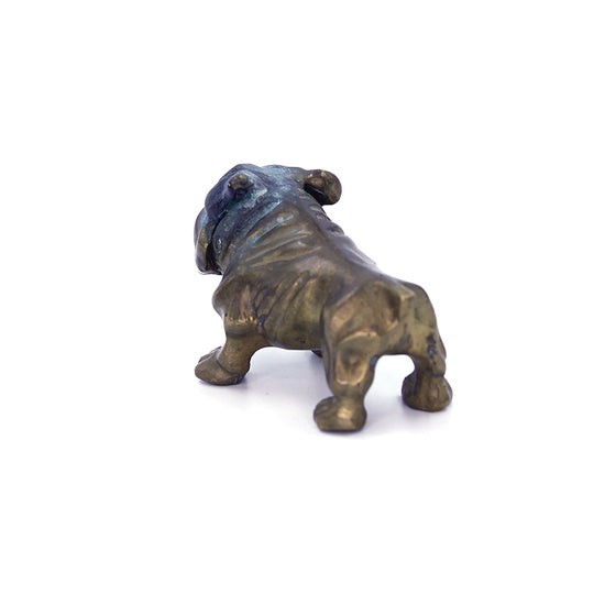 Vintage Brass Bulldog Paperweight 3