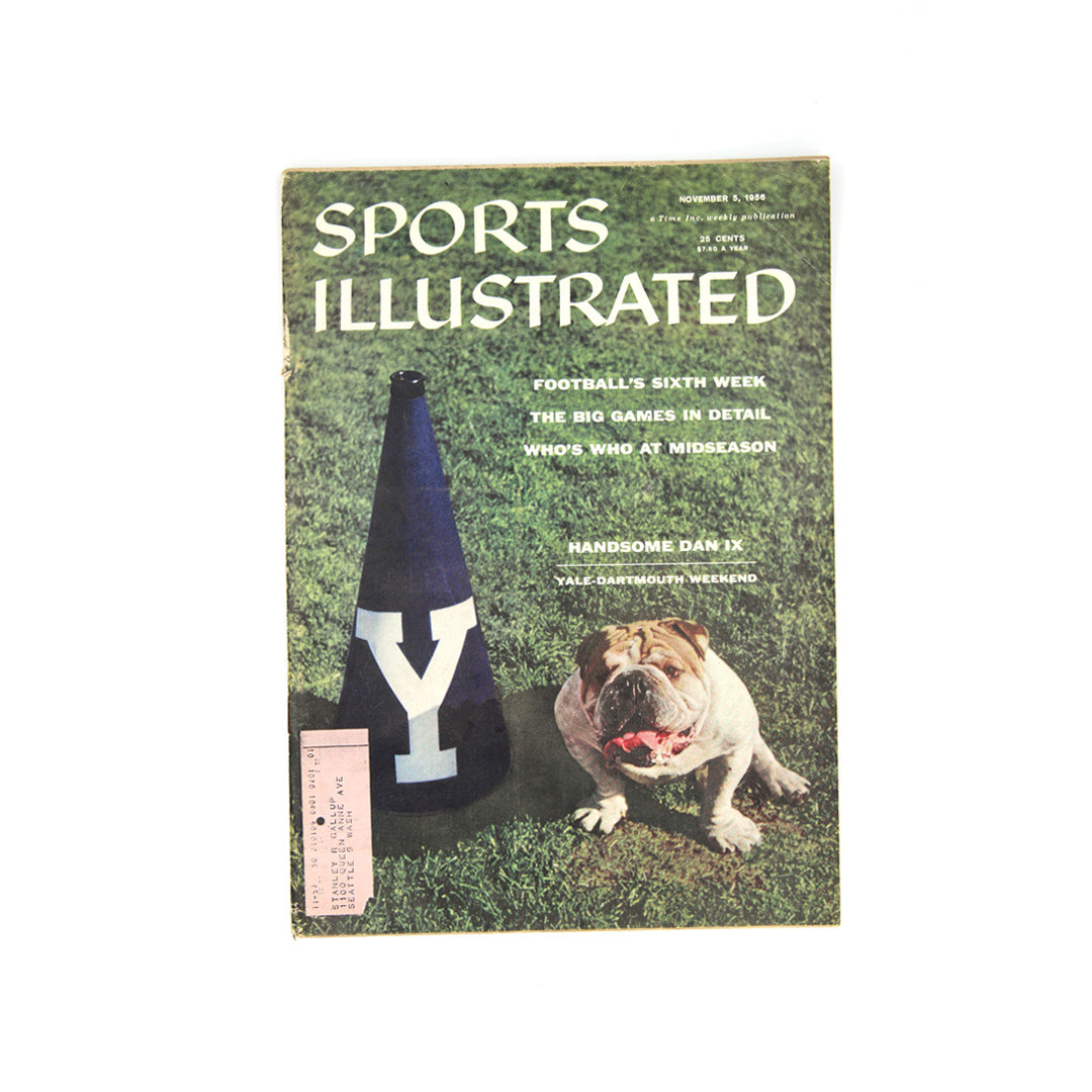 Vintage Yale Bulldogs Sport Illustrated (1965)