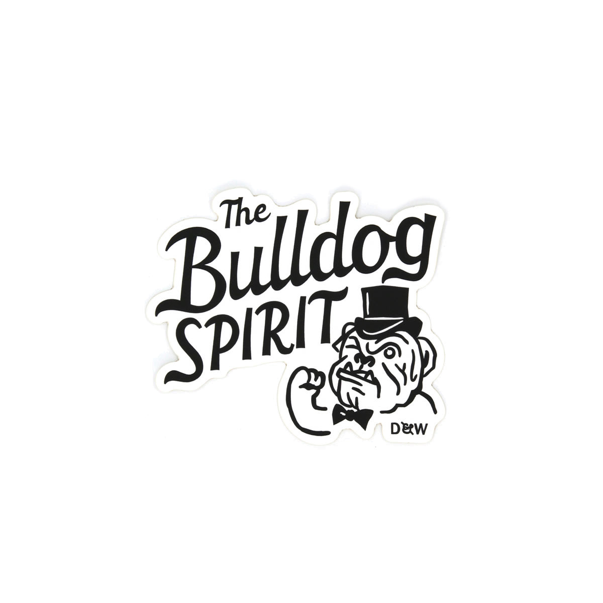 Bulldog Spirit Sticker