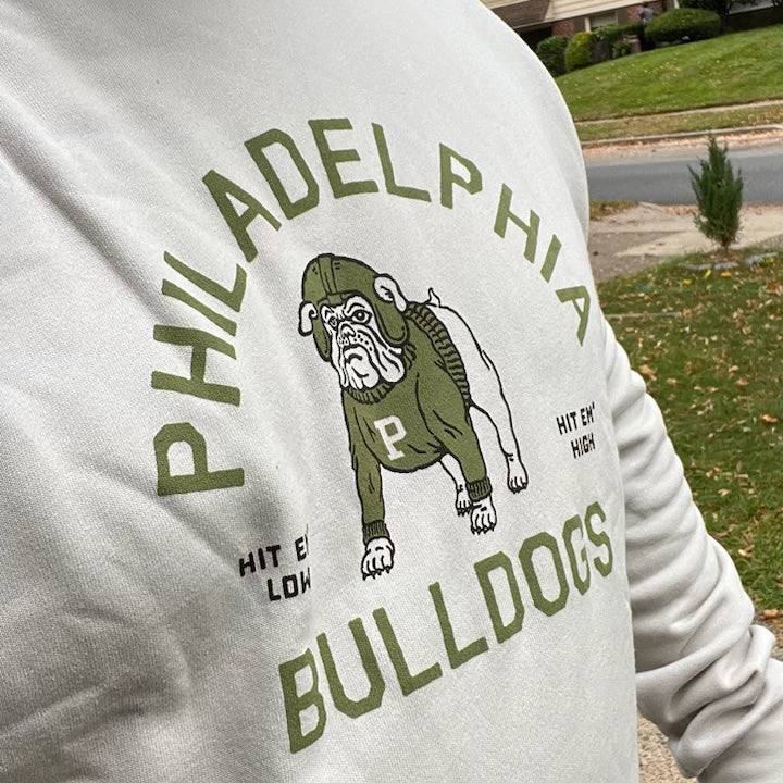 Phila Bulldogs Sweatshirt (Heather Dust)