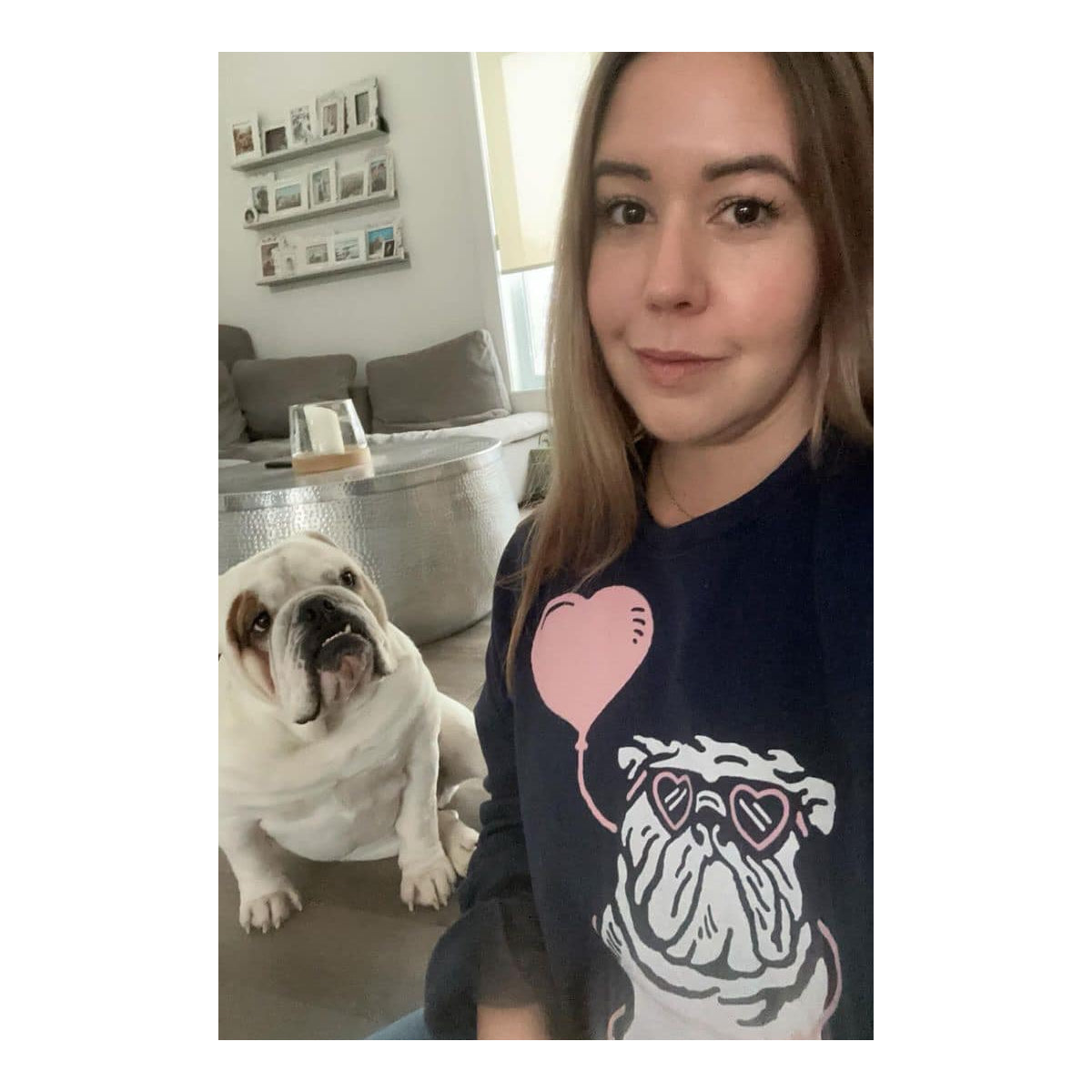 Load image into Gallery viewer, Bulldog Love Sweatshirt (Navy)
