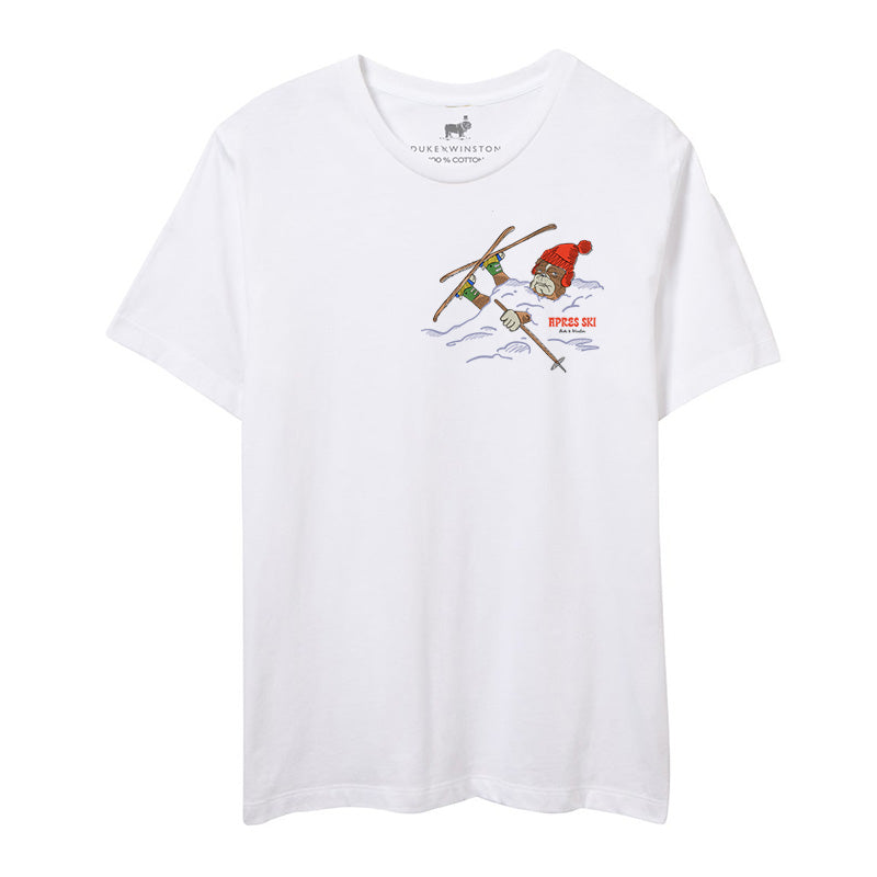 Bulldog Ski Tee (White)