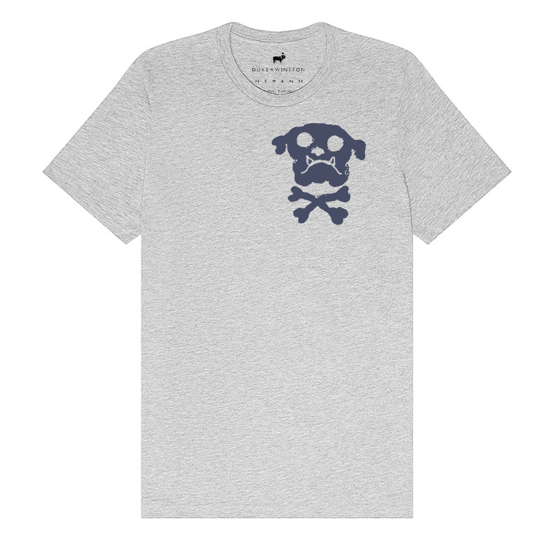 Bulldog & Bones Crest Tee (Athletic Heather)