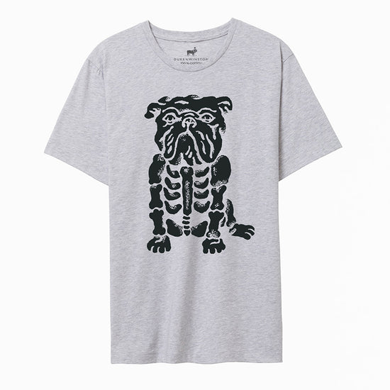 Ghooulldog Tee (Athletic Grey)