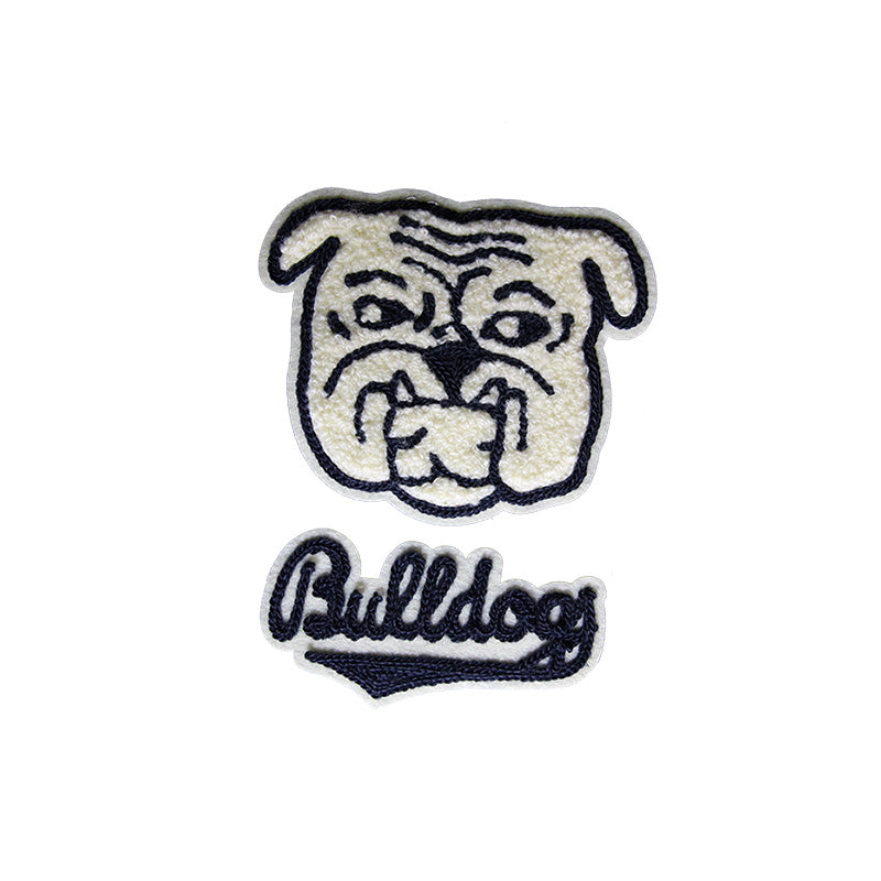 College Bulldog Chenille Patch