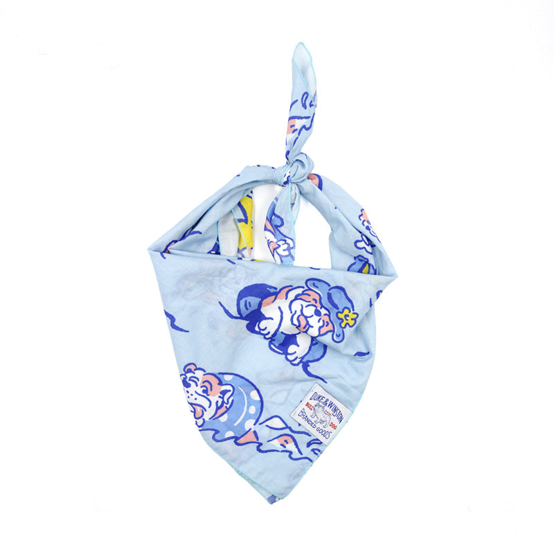 Summer Bulldog Bandana