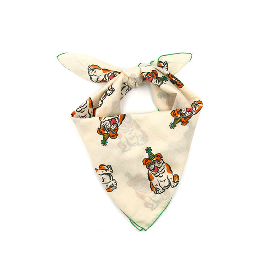 Birthday Bulldog Bandana