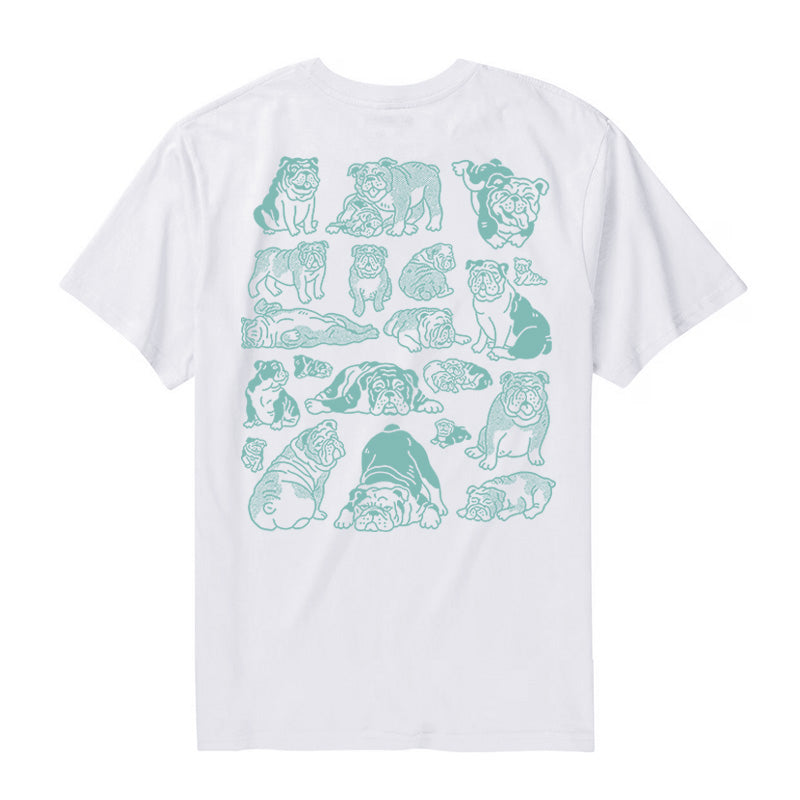 Bulldogs Are Beautiful Tee (White)