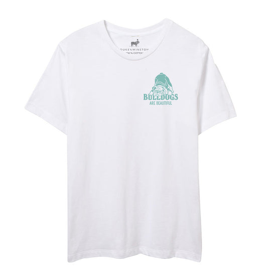 Bulldogs Are Beautiful Tee (White)