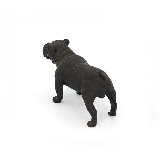 Vintage Bronze Bulldog Sculpture - SOLD