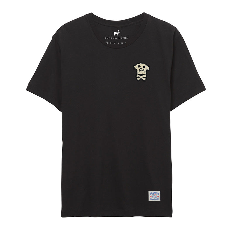 Bulldog & Bones Patch Tee (Black)