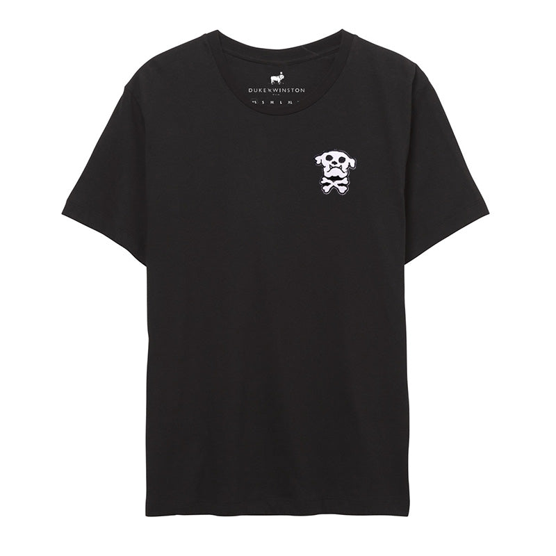 Bulldog & Bones Patch Tee (Black)