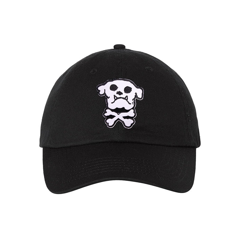 Bulldog & Bones Patch Hat (Black)