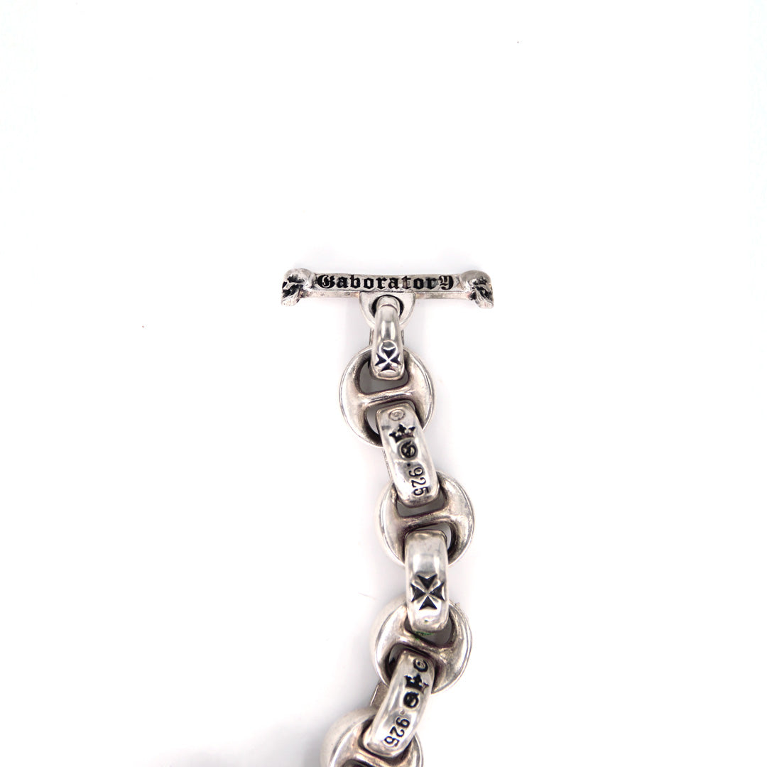 Gaboratory Sterling Silver Bulldog Bracelet - SOLD