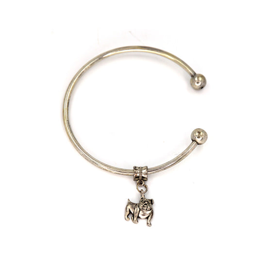 Simple Bulldog Bangle - SOLD