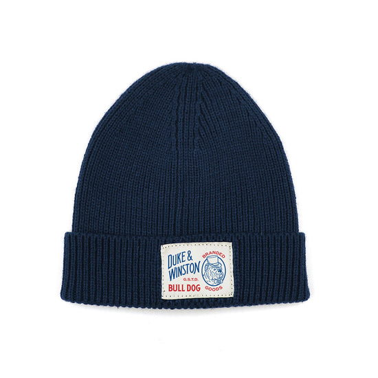 Bulldog Brand Beanie (Navy)