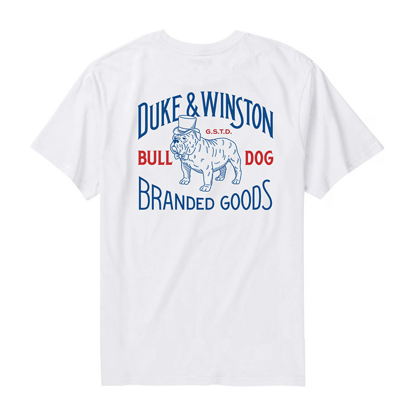 Bulldog Branded Goods Tee (White)