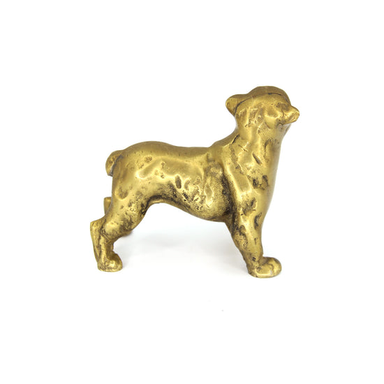 Vintage Brass Bulldog Paperweight - SOLD
