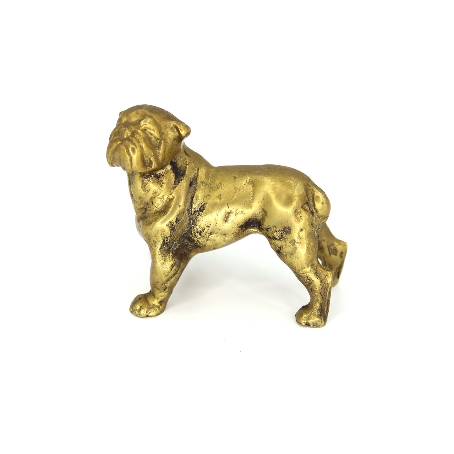 Vintage Brass Bulldog Paperweight - SOLD