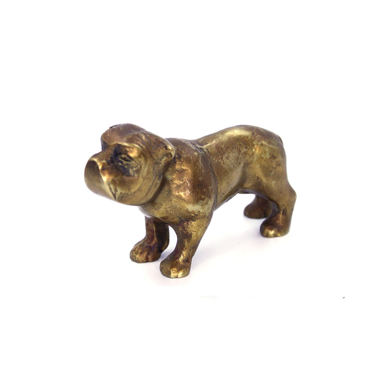 Vintage Brass Bulldog Paperweight - SOLD