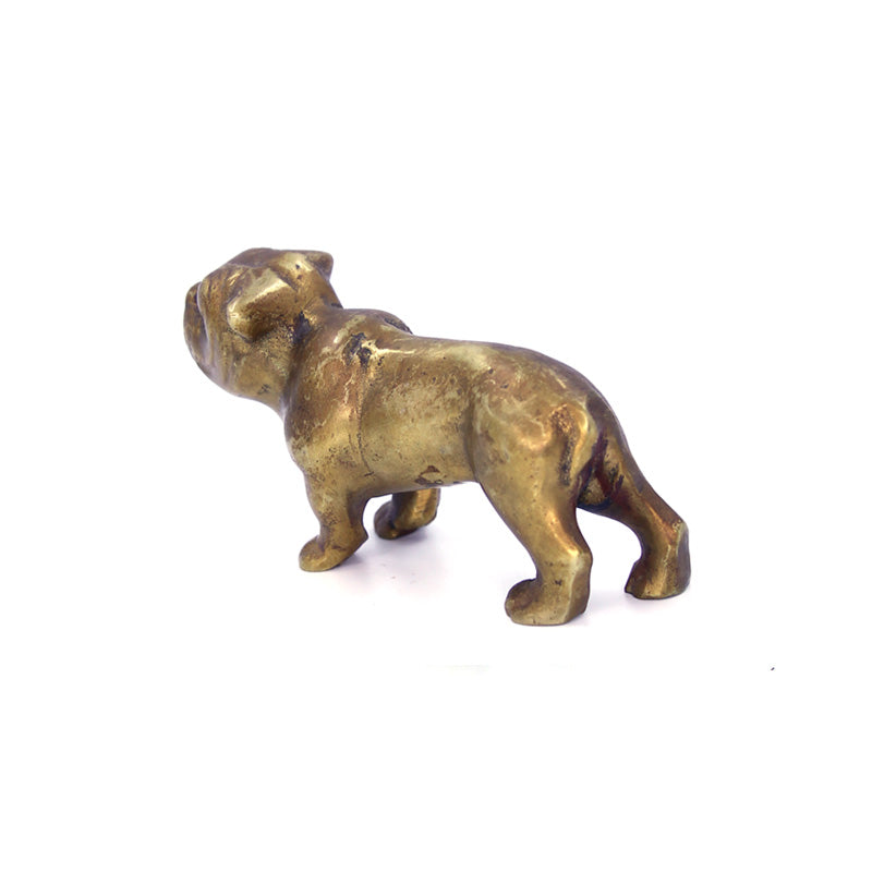 Vintage Brass Bulldog Paperweight - SOLD